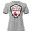 Del Valle High School Cardinals Women's Heather Grey T-shirt 225