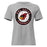 Del Valle High School Cardinals Women's Heather Grey T-shirt 216