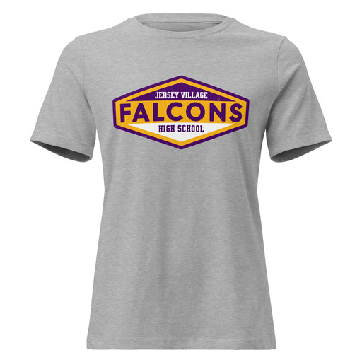 Jersey Village High School Falcons Women's Relaxed Fit T-shirt 009