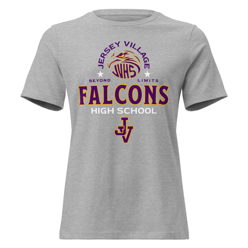 Jersey Village High School Falcons Women's Relaxed Fit T-shirt 222