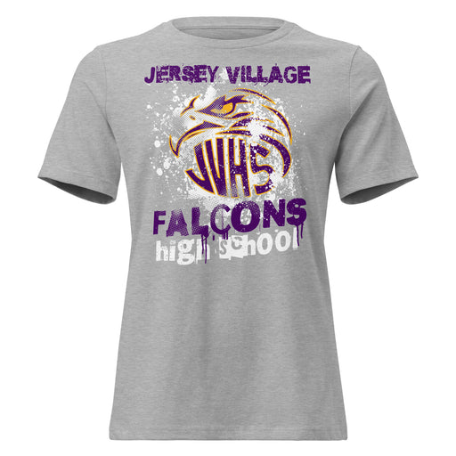 Jersey Village High School Falcons Women's Relaxed Fit T-shirt 205