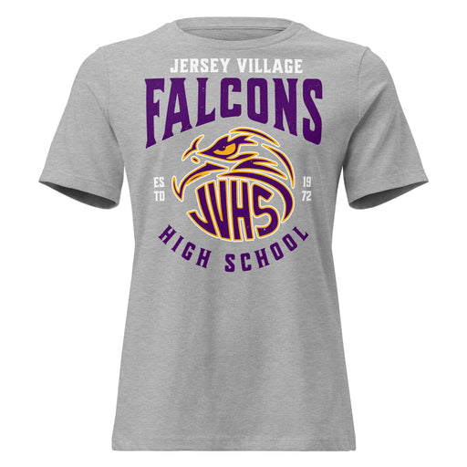 Jersey Village High School Falcons Women's Relaxed Fit T-shirt 213