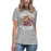 Woman wearing Jersey Village High School Falcons Women's Relaxed Fit T-shirt 228
