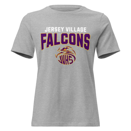Jersey Village High School Falcons Women's Relaxed Fit T-shirt 234