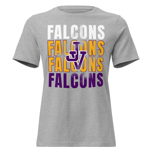 Jersey Village High School Falcons Women's Relaxed Fit T-shirt 233