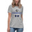 Student wearing Hebron High School Hawks Women's Relaxed Fit T-shirt 222