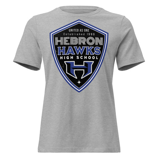 Hebron High School Hawks Women's Relaxed Fit T-shirt 225