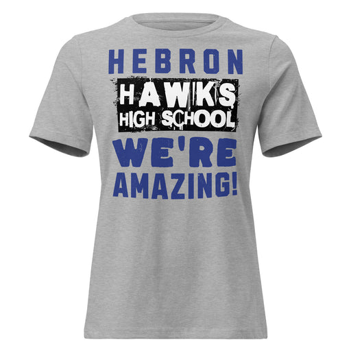 Hebron High School Hawks Women's Relaxed Fit T-shirt 231