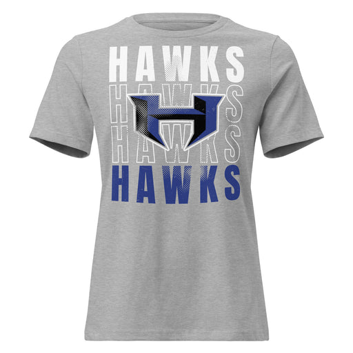Hebron High School Hawks Women's Relaxed Fit T-shirt 233