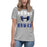Student wearing Hebron High School Hawks Women's Relaxed Fit T-shirt 233