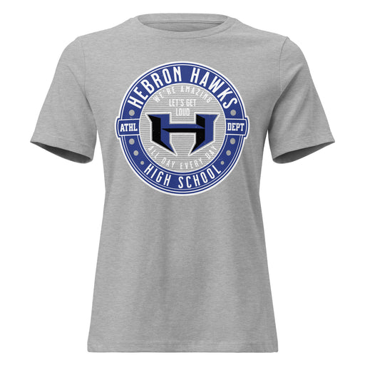 Hebron High School Hawks Women's Relaxed Fit T-shirt 224
