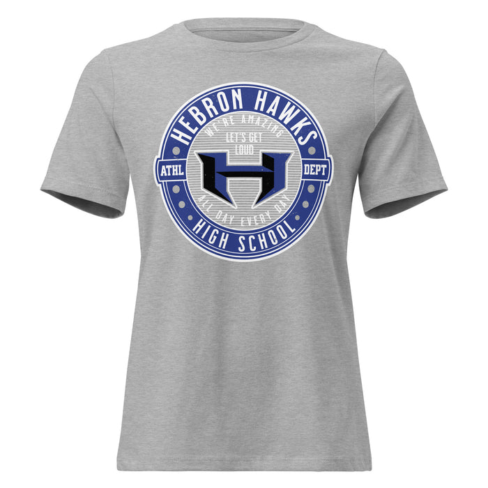 Hebron High School Hawks Women's Relaxed Fit T-shirt 224