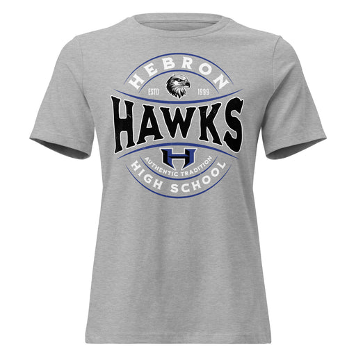 Hebron High School Hawks Women's Relaxed Fit T-shirt 218