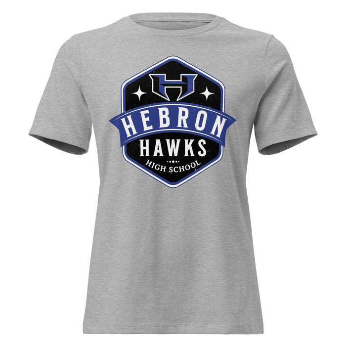 Hebron High School Hawks Women's Relaxed Fit T-shirt 209