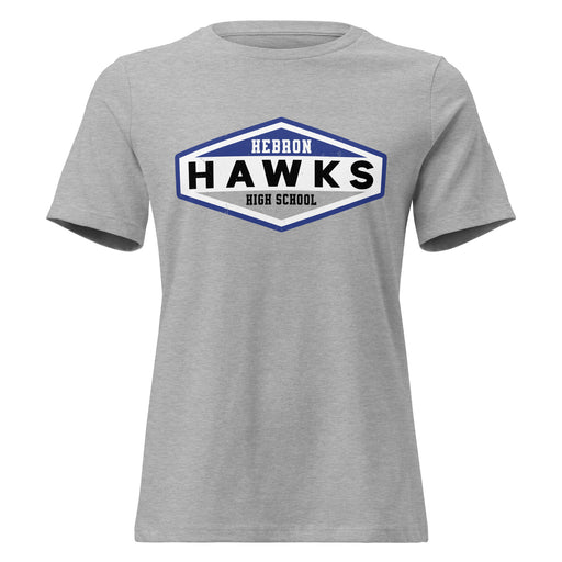 Hebron High School Hawks Women's Relaxed Fit T-shirt 009