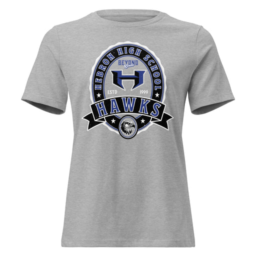 Hebron High School Hawks Women's Relaxed Fit T-shirt 212