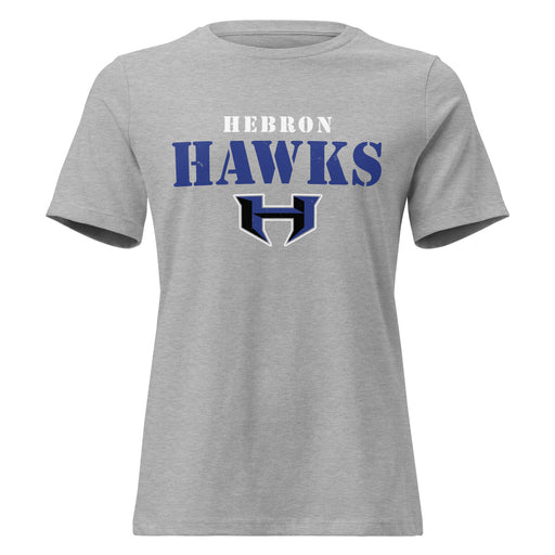 Hebron High School Hawks Women's Relaxed Fit T-shirt 017