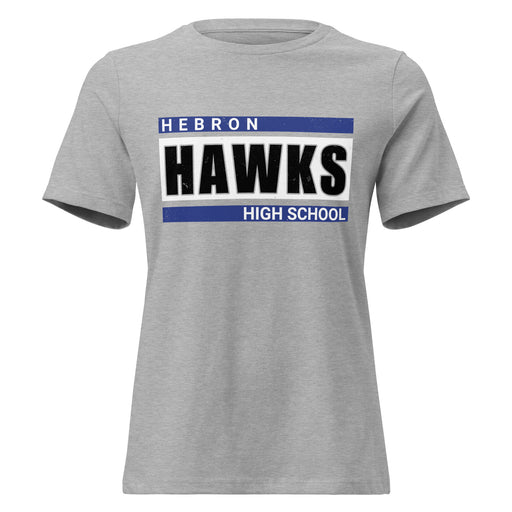Hebron High School Hawks Women's Relaxed Fit T-shirt 098