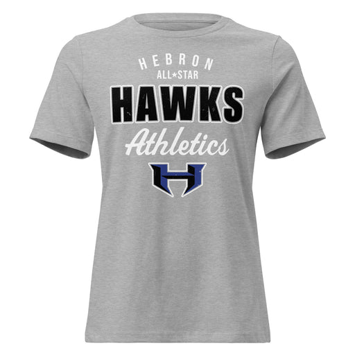 Hebron High School Hawks Women's Relaxed Fit T-shirt 034