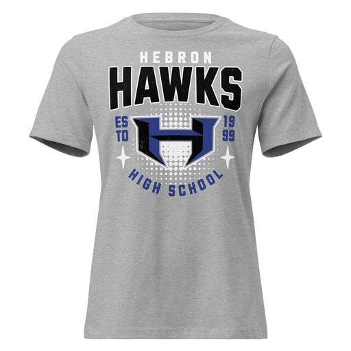 Hebron High School Hawks Women's Relaxed Fit T-shirt 204