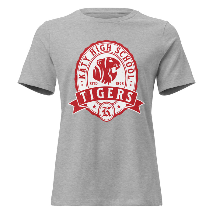 Katy High School Tigers Women's Relaxed Fit T-shirt 212