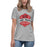 Student wearing Lake Travis High School Cavaliers Women's Relaxed Fit T-shirt 209
