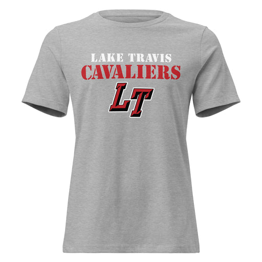 Lake Travis High School Cavaliers Women's Relaxed Fit T-shirt 017