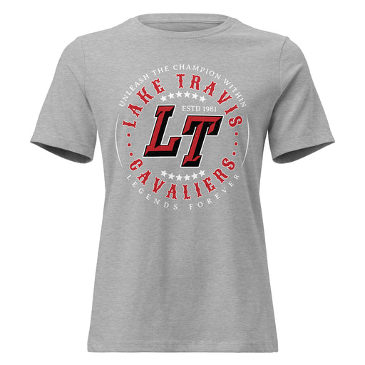 Lake Travis High School Cavaliers Women's Relaxed Fit T-shirt 214