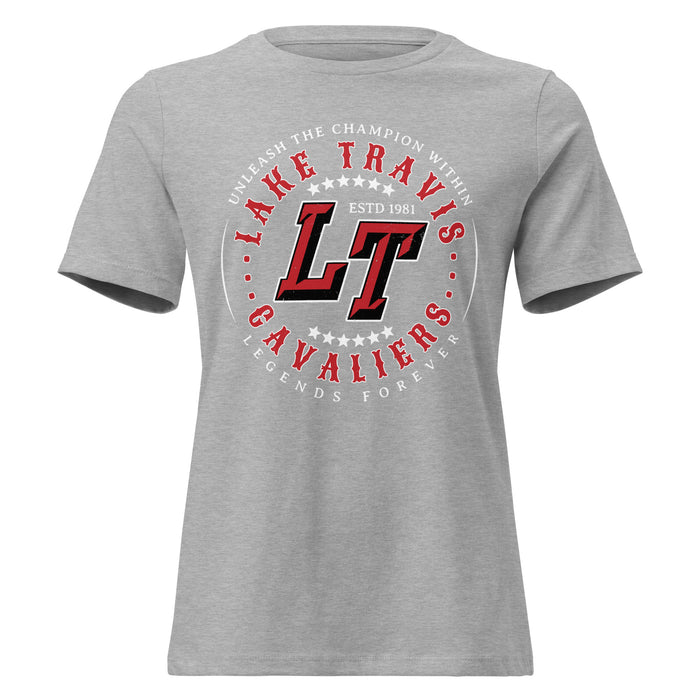 Lake Travis High School Cavaliers Women's Relaxed Fit T-shirt 214