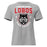 Langham Creek High School Lobos Women's Relaxed Fit T-shirt 204