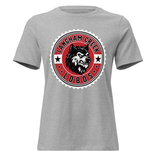 Langham Creek High School Lobos Women's Relaxed Fit T-shirt 203