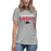 Front view of Langham Creek High School Lobos Women's Relaxed Fit T-shirt 017