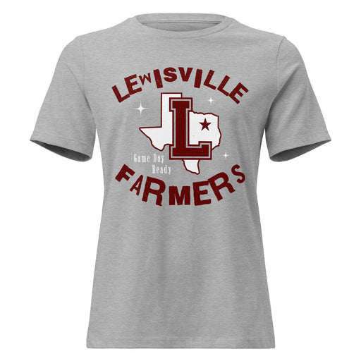 Lewisville High School Farmers Women's Relaxed Fit T-shirt 228