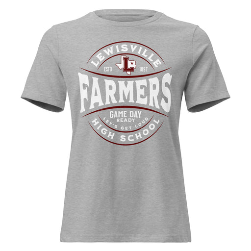 Lewisville High School Farmers Women's Relaxed Fit T-shirt 218