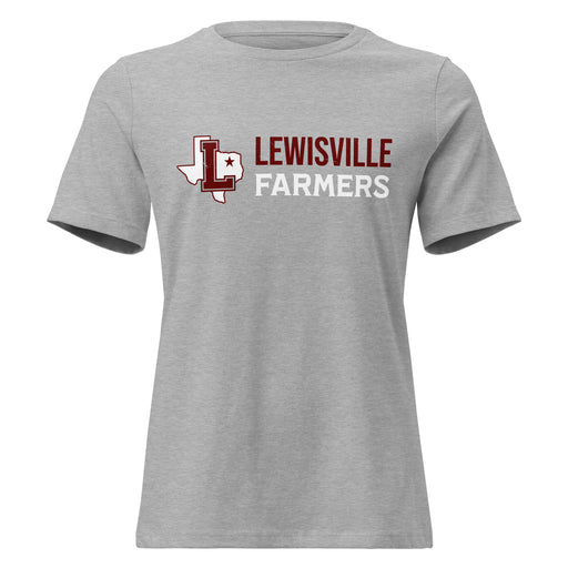 Lewisville High School Farmers Women's Relaxed Fit T-shirt 200