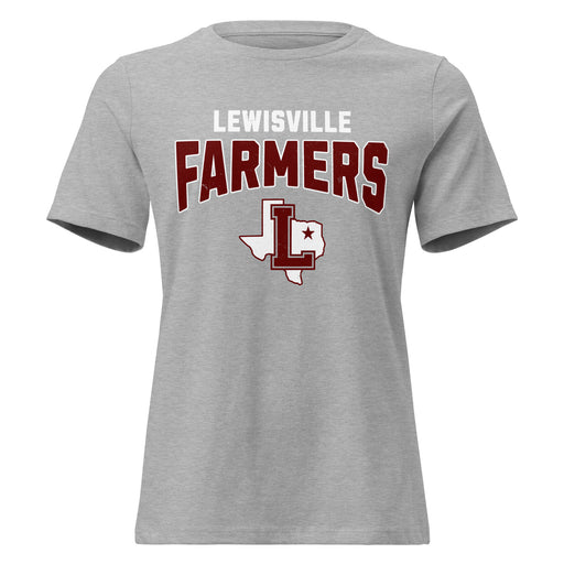 Lewisville High School Farmers Women's Relaxed Fit T-shirt 234