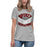 Student wearing Lewisville High School Farmers Women's Relaxed Fit T-shirt 242