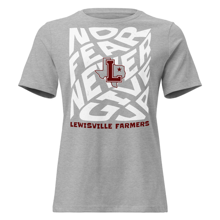 Lewisville High School Farmers Women's Relaxed Fit T-shirt 236