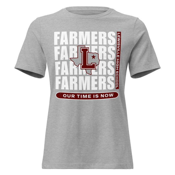 Lewisville High School Farmers Women's Relaxed Fit T-shirt 235