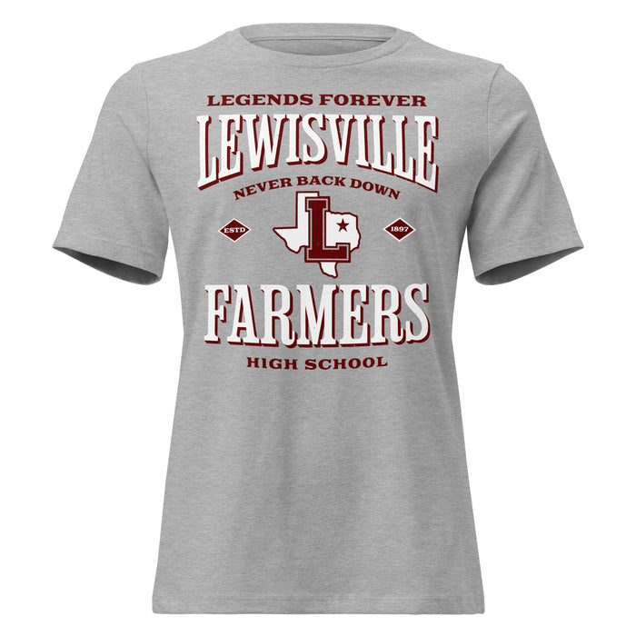 Lewisville High School Farmers Women's Relaxed Fit T-shirt 230