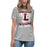 Front view of Lewisville High School Farmers Women's Relaxed Fit T-shirt 205