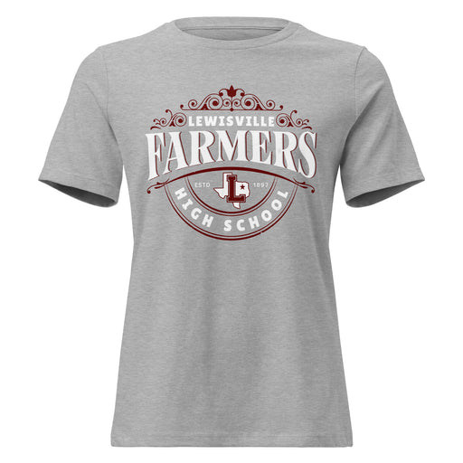 Lewisville High School Farmers Women's Relaxed Fit T-shirt 211