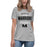 Young Lady wearing Martin High School Warriors Women's Relaxed Fit T-shirt 034