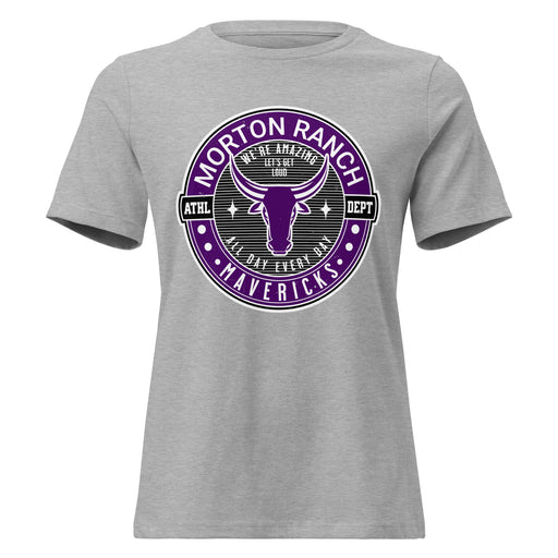 Morton Ranch High School Mavericks Women's Relaxed Fit T-shirt 224