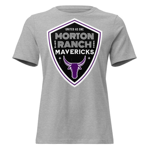 Morton Ranch High School Mavericks Women's Relaxed Fit T-shirt 225