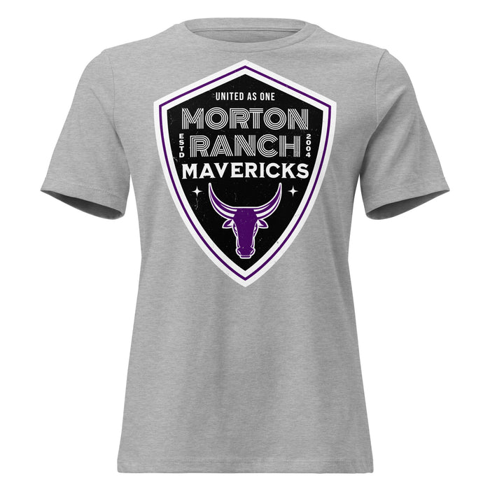 Morton Ranch High School Mavericks Women's Relaxed Fit T-shirt 225