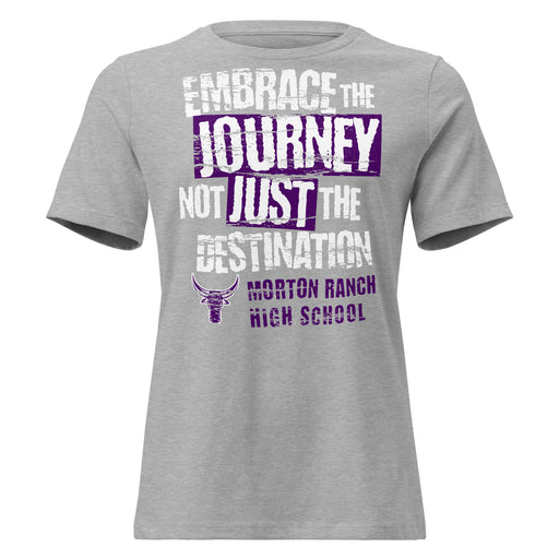 Morton Ranch High School Mavericks Women's Relaxed Fit T-shirt 232