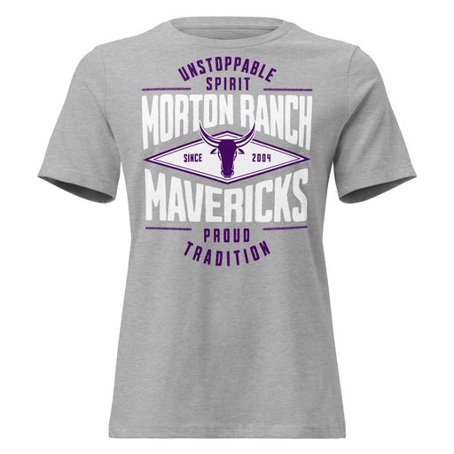 Morton Ranch High School Mavericks Women's Relaxed Fit T-shirt 210