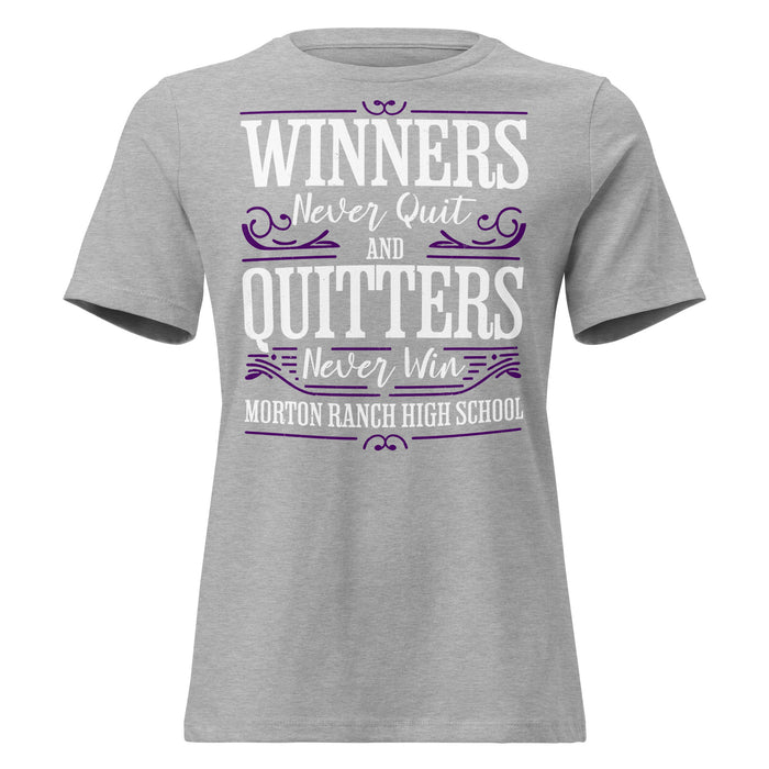 Morton Ranch High School Mavericks Women's Relaxed Fit T-shirt 237