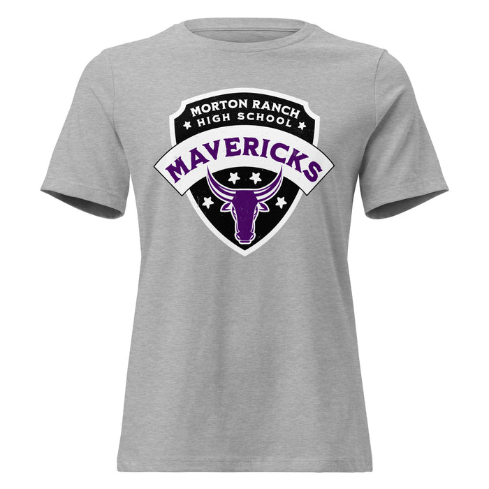 Morton Ranch High School Mavericks Women's Relaxed Fit T-shirt 221